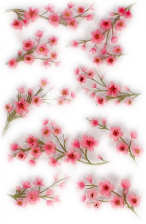 Naklejki 3D Kwiaty 501866 STARPAK - tantis.pl