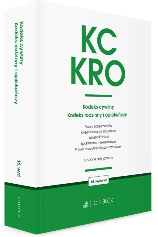KC. KRO. Kodeks cywilny. Kodeks rodzinny... - tantis.pl