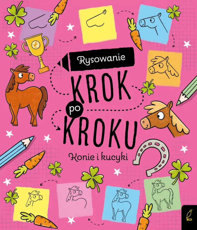 Rysowanie krok po kroku. Konie i kucyki - tantis.pl