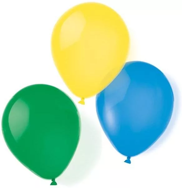 Balony lateksowe metalizowane 25,4cm/10 - tantis.pl