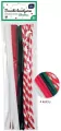 Druciki kreatywne 30cm Christmas 32szt - tantis.pl