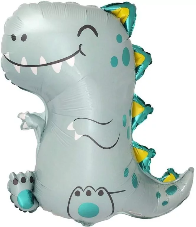 Balon foliowy Mały Dino Rex 60cm - tantis.pl