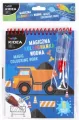 Magiczna kolorowanka wodna. Pojazdy - tantis.pl