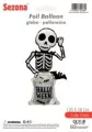 Balon Halloween Szkielet 120x58cm - tantis.pl
