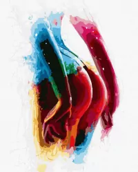 Malowanie po numerach - Pikantna sztuka 40x50cm