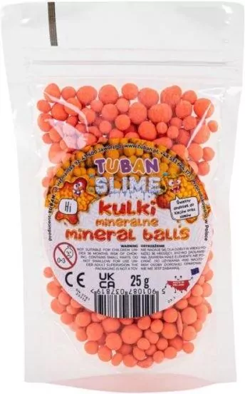 Kulki mineralne 25g. Pomarańczowe - tantis.pl