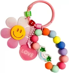 Brelok kwiatek. Róż