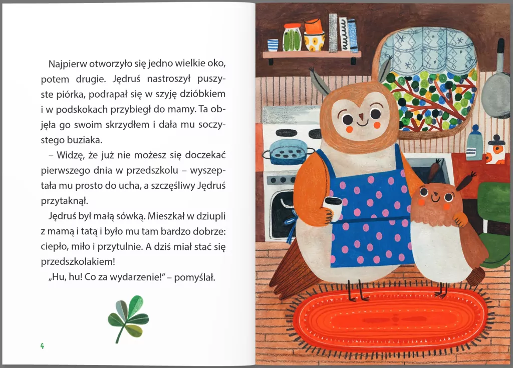 Sówka Jędruś. Zabawa w artystów - tantis.pl