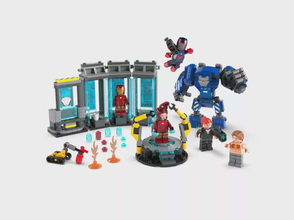 LEGO® Marvel. Laboratorium Iron Mana: Zbrojownia 76315 - tantis.pl