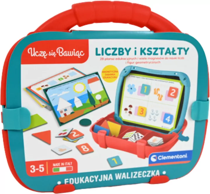 Walizeczka edukacyjna kształty i liczby - tantis.pl
