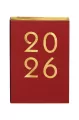 Kalendarz 2026 A5 Art DNS czerwony - tantis.pl