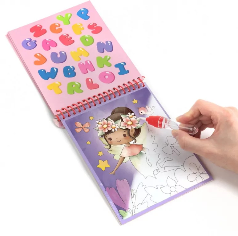 Kolorowanka magiczna wodna Wróżki KIDEA - tantis.pl