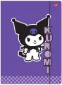 Teczka z gumką A4 300 g/m2. Kuromi Black - tantis.pl