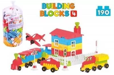 Klocki Techno 4 190 elementów w worku 0526 TechnoK p6 - tantis.pl