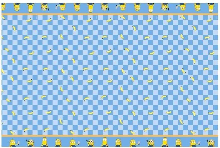 Obrus papierowy Minionki 180x120cm - tantis.pl