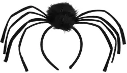 Opaska Pająk 19x32cm czarny