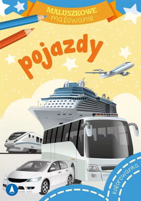 Maluszkowe malowanie. Pojazdy - tantis.pl