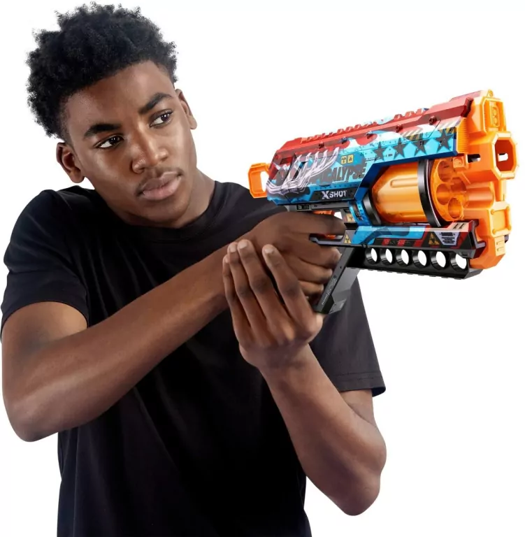 X-SHOT. Skins Griefer Apocalypse. Wyrzutnia, 12 strzałek - tantis.pl