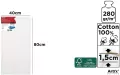 Podobrazie 40x80x1,5cm 280G/m2 - tantis.pl