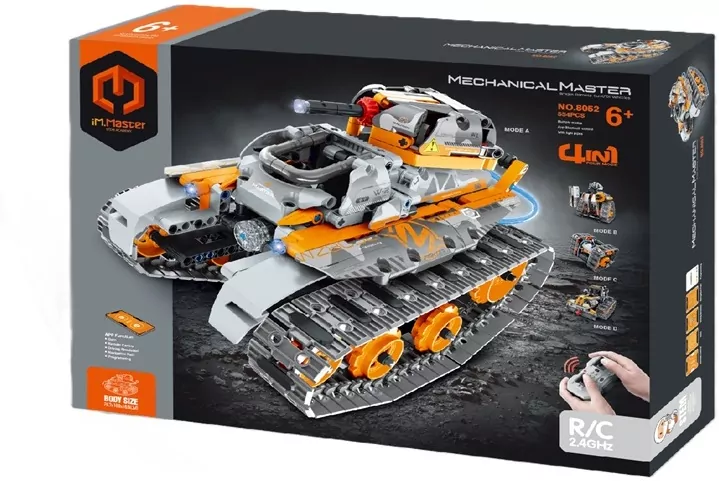 Klocki R/C Czołg 4w1 552el - tantis.pl