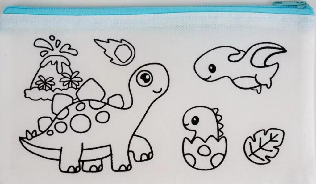 Piórnik etui Tinting dino - tantis.pl