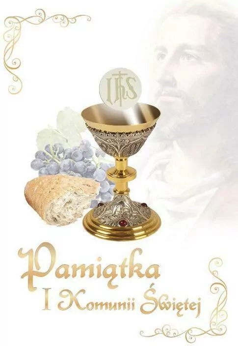Pamiątka I Komunii Świętej. Biała. - tantis.pl