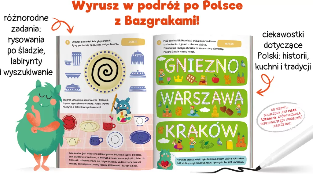 Kapitan Nauka. Bazgraki poznają Polskę - tantis.pl