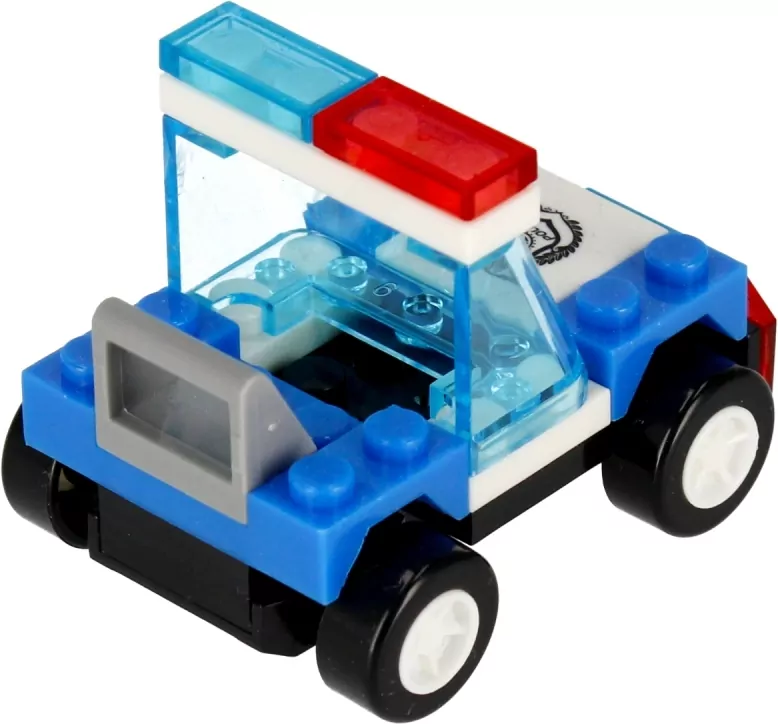 Klocki konstrukcyjne. Policja, 29 elementów - tantis.pl