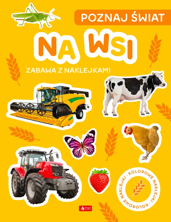 Na wsi. Poznaj świat. Zabawa z naklejkami - tantis.pl