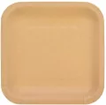 Talerze papierowe kraftowe 18x18cm 8szt - tantis.pl