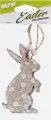 Zając zawieszka drewniana 17x6cm 2szt - tantis.pl