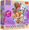 Puzzle 50 konturowe Wesoła gromadka piesków TREFL - tantis.pl