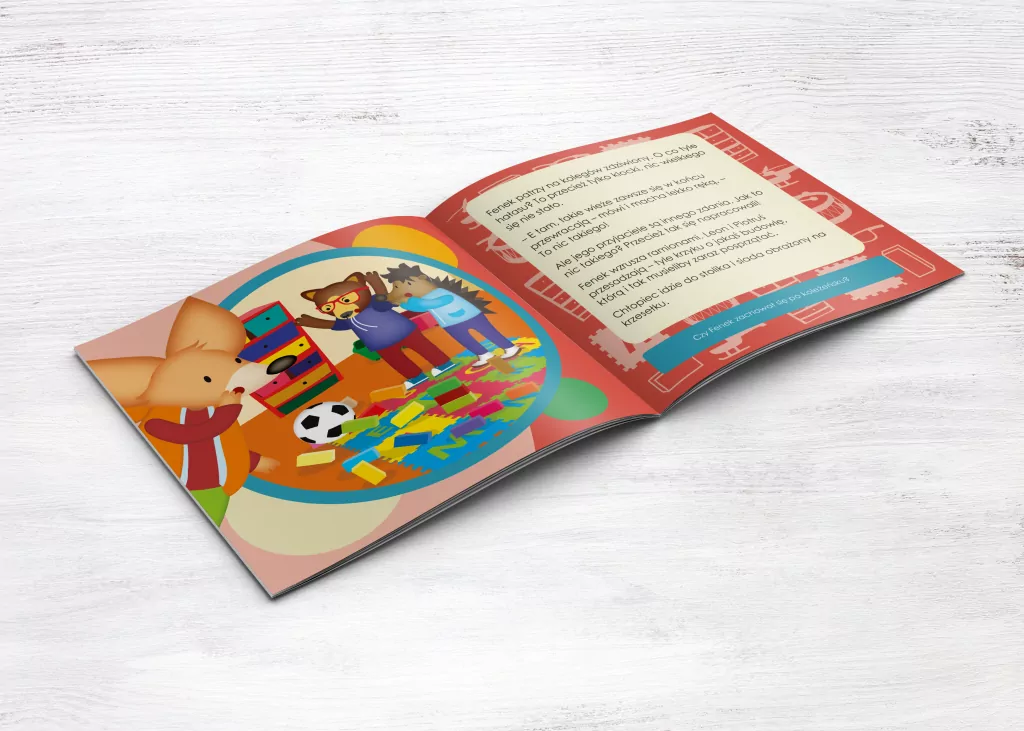 Przepraszam. Zwroty grzecznościowe. Przygody Fenka - tantis.pl