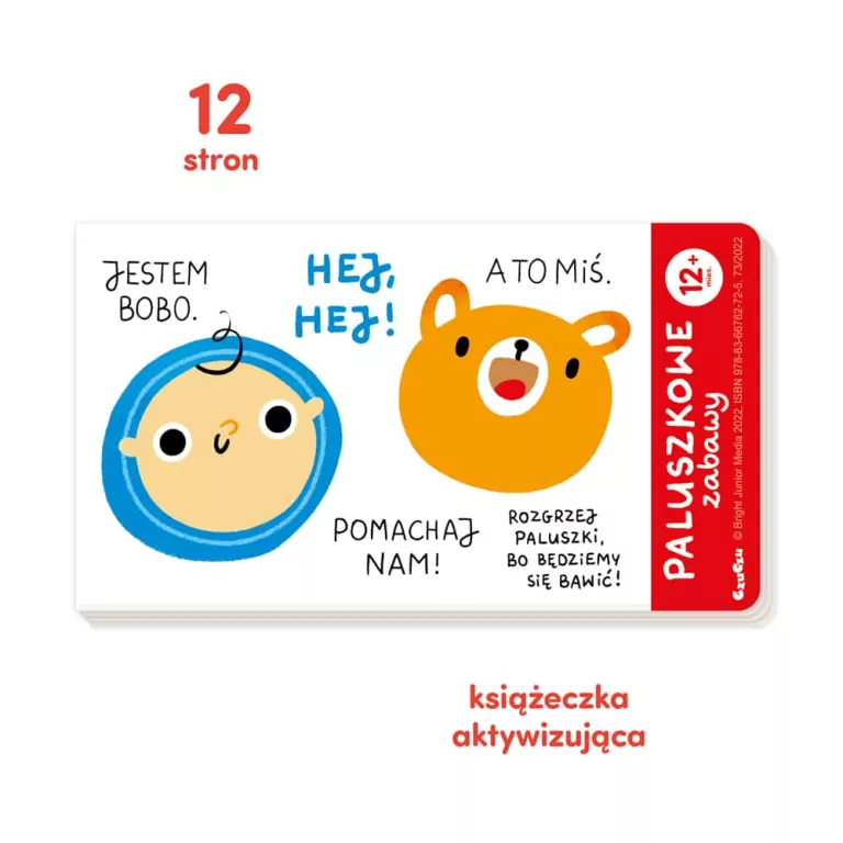 CzuCzu. Paluszkowe zabawy dla dzieci 12 mies.+ - tantis.pl