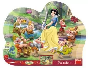 Puzzle 25 ramkowe Królewna Śnieżka - tantis.pl