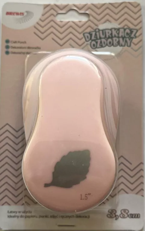 Dziurkacz ozdobny Liść 3.8cm - tantis.pl