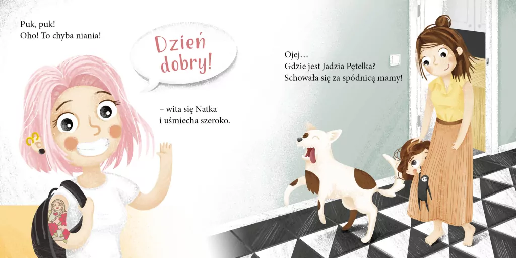 Jadzia Pętelka zostaje z nianią - tantis.pl