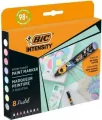 Markery akrylowe Intensity Pastel 12kol BIC - tantis.pl
