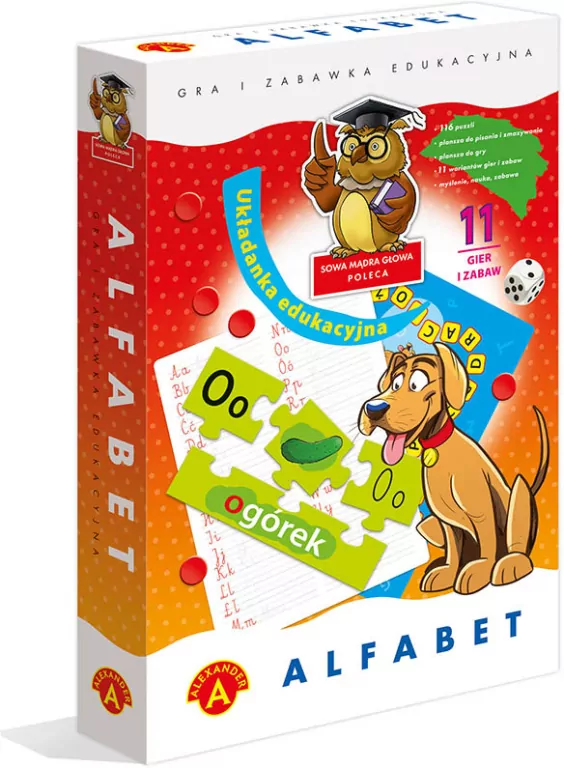 Alfabet. Gra edukacyjna - tantis.pl
