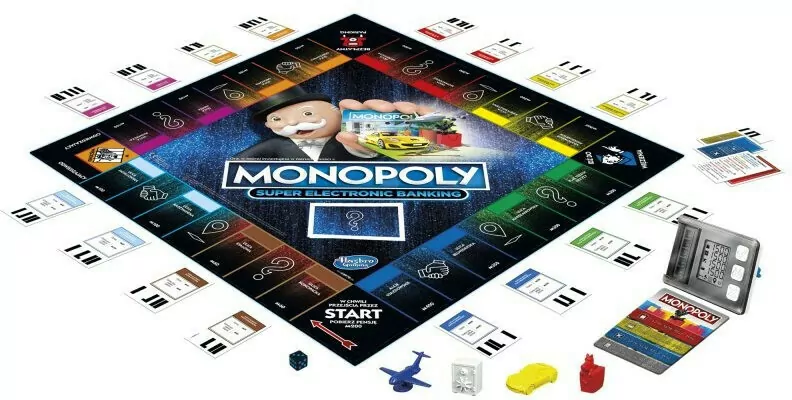 Monopoly. Super Electronic Banking. Gra strategiczna - tantis.pl