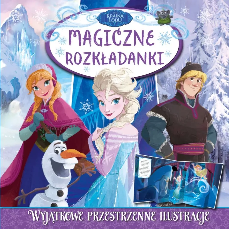 Magiczne rozkładanki. Disney Kraina Lodu - tantis.pl