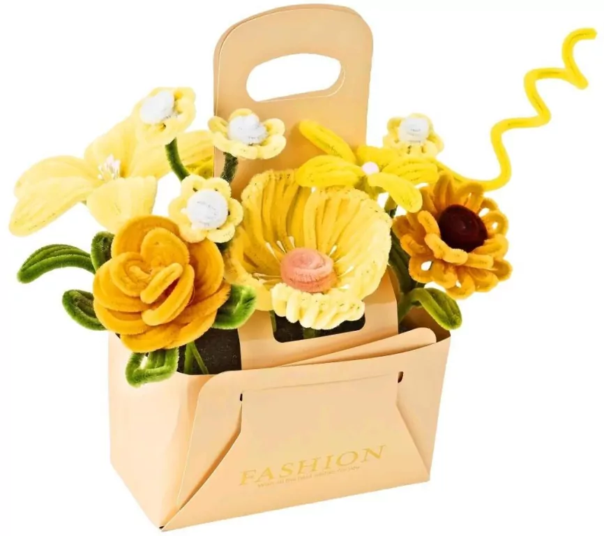 Kwiaty DIY bukiet - tantis.pl