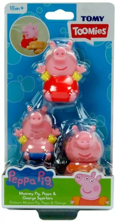 Świnka Peppa. Figurki do wody z Mamą Świnką - tantis.pl