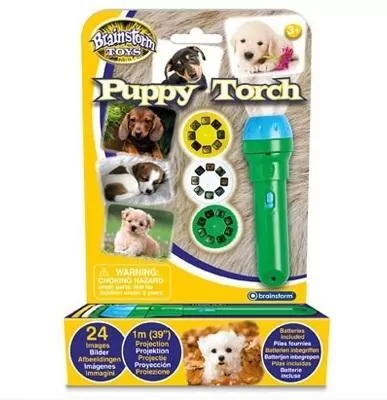 Latarka projektor. Szczeniaczki - tantis.pl