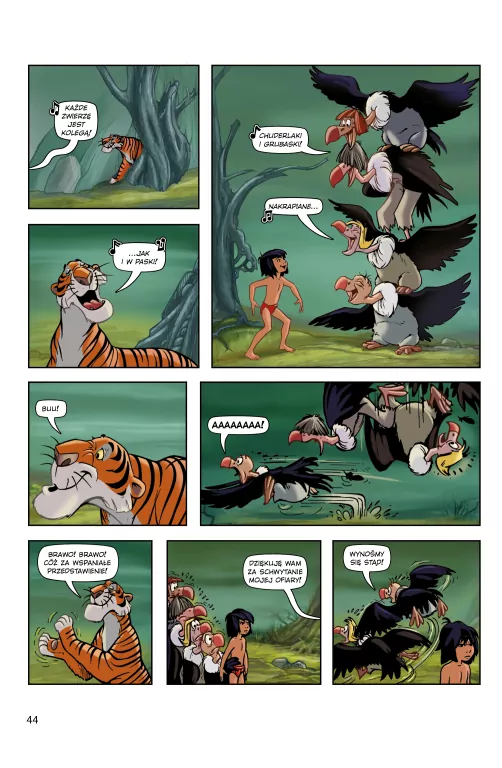 Księga dżungli. Klasyczne baśnie Disneya - tantis.pl