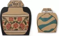 Wazon - kartonowy rękaw - Red Floral - tantis.pl