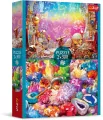 Puzzle 2x500 Kosmos i kryształy TREFL - tantis.pl