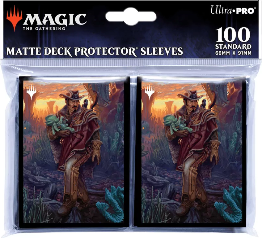 Ultra-Pro: Magic the Gathering - Outlaws of Thunder Junction - Matte Deck Protector Sleeves - Yuma, Proud Protector (100 szt.) - tantis.pl