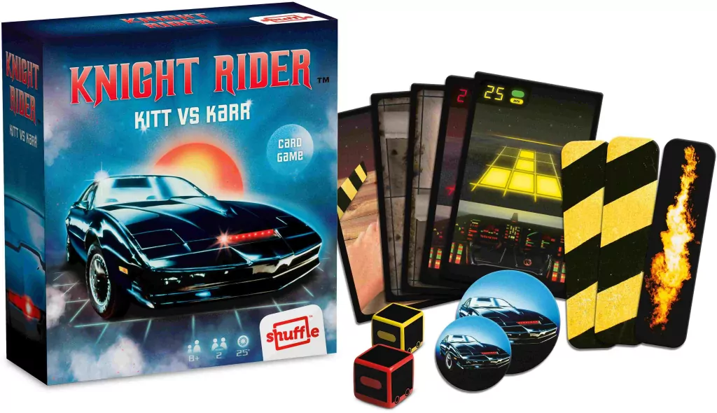 Shuffle Retro - Knight Rider CARTAMUNDI - tantis.pl