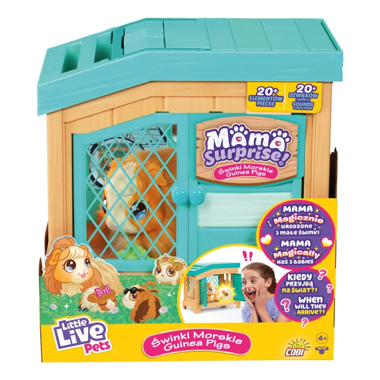Świnka morska. Little Live Pets - tantis.pl